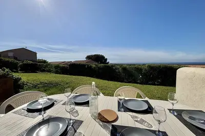 Image de Appartement 6 couchages avec terrasse vue sur mer