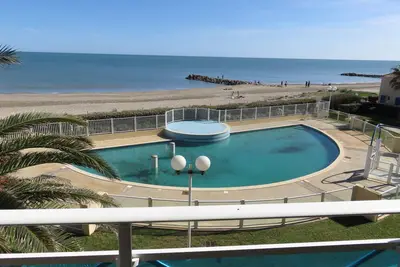 Image de Location appartement avec piscine en bord de mer \nFrontignan plage\nA la semaine