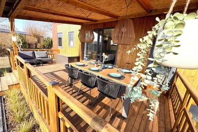 Image de Hygge aan Zee, *Exklusives Chalet* Familienfreundlich im Zentrum von Renesse Neu