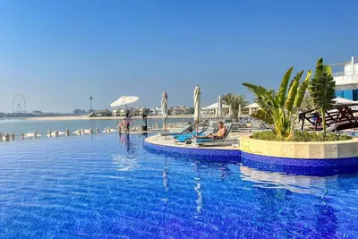 Image de Dubai 3br Beach Apartment with Ocean Views, Pool, and Gym Access