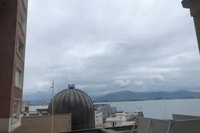 Looking out to sea