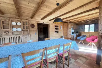 Image de Chalet à Flumet pour 8 pers avec terrasse et WiFi inclus