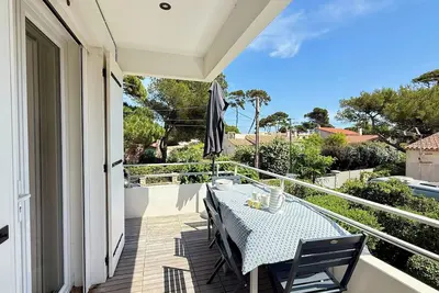 Image de Joli appartement avec terrasse en bord de plage - 6 personnes