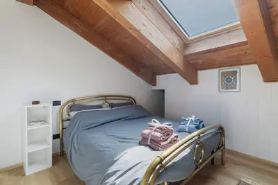 Image de Maison de vacances 'Maison Nature E Relax Zaffiro' avec vue sur la montagne, jardin partagé et Wi-Fi