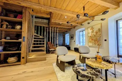 Image de Appartement Nuage, Megève centre village. Luxe, Art & Bien être