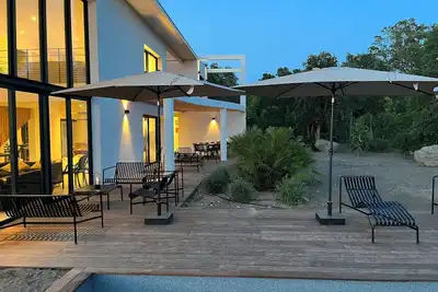 Image de Grande Villa Avec Piscine - Plage De Saint Cyprien A Pieds -14-16 Couchages