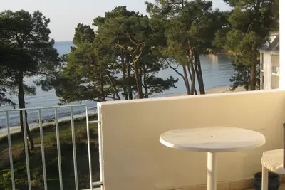 Image de Bel Appartement  dans résidence avec parc privé sur  mer situé à Carnac Plage