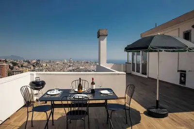 A Post Card from Genoa - Élégant penthouse avec terrasse panoramique