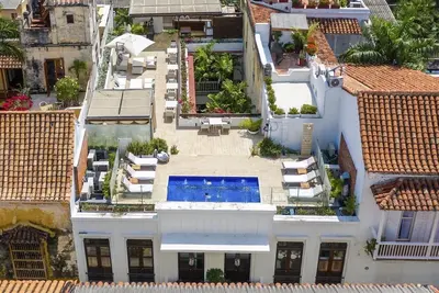 Image de Elegant Colonial Home with Pool, Rooftop Jacuzzi & Views in Historic Cartagena