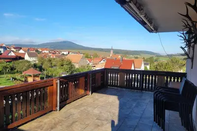 Image de Cozy vacation apartment in the Rhön with a beautiful view from the balcony