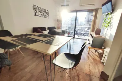 Image de Luminous 1-bedroom apartment with balcony in Buenos Aires with WiFi, Ac.