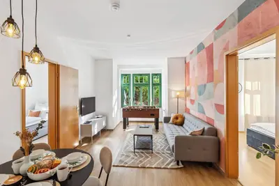 Image de *Simply Cozy*, near trade fair, highspeed WiFi