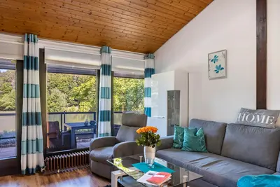 Image de Maison de vacances 'Sweet Home' avec vue sur les montagnes, terrasse privée et Wi-Fi