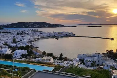 Image de Mykonos Old Port & Sunset View