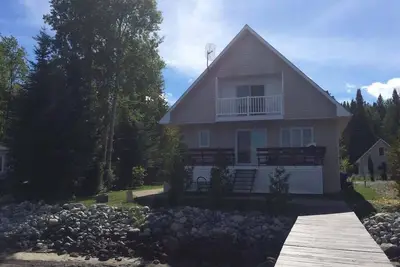 Image de Beau chalet au bord du lac Abitibi Citq:#296841