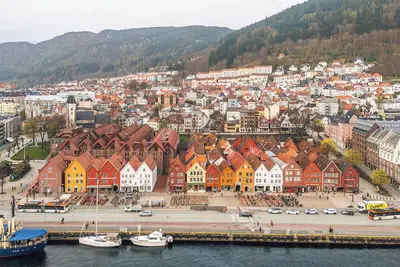 Image de 50m to Bryggen I Studio I View I French Balcony