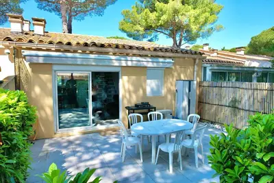 Image de Cap d’Agde : villa 7 pers + terrasse + nature