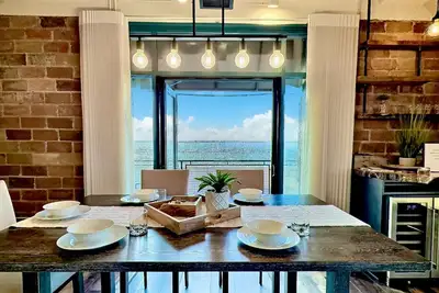 Spacious Wrap Around Patio Incredible Views Lake Erie Cedar Point!