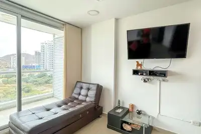 Image de Apartment one block from the beach in El Rodadero, 2 bedrooms, 5 people