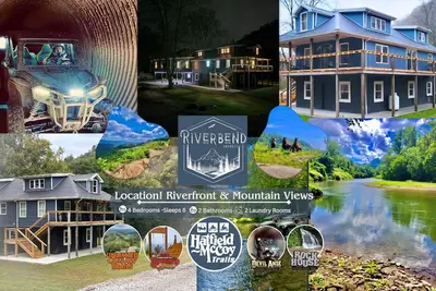 Image de The Riverbend Retreat, Matewan Wv! Riverfront Views -Adventure Awaits!
