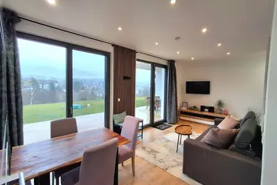 Image de Sonniges Appartement mit eigenem Garten und Weitblick