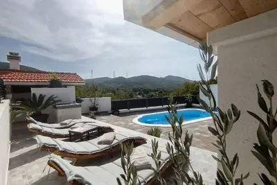 Image de Maison de vacances Prgomet pour 1 - 6 personnes avec 2 chambres Ă coucher - Maison de vacances