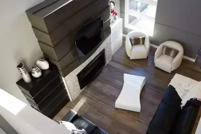 Image de Modern Family Retreat with 3 Season Sunroom