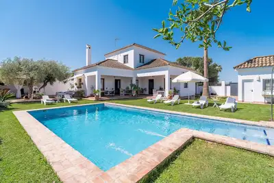 Image de Maison de vacances 'Pozo Viejo' avec piscine privée, Wi-Fi et climatisation