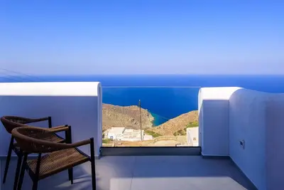 Image de Appartement \"Seascape Suite 4\" avec vue sur la mer, Wi-Fi et climatisation