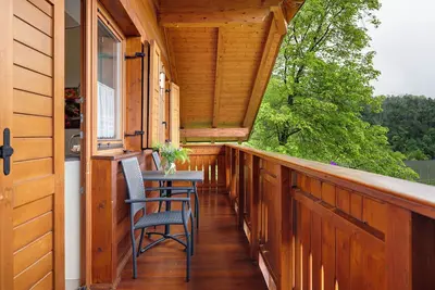 Image de Appartement \"Sonnblick\" avec vue sur les montagnes, jardin partagé et Wi-Fi