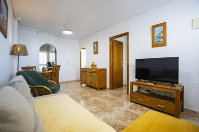 Image de Two-bedroom apartment in a house with a pool in Orihuela.