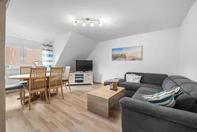 Image de Charming vacation apartment \"Möwenschiet\" in Wilhelmshaven-North for small families.