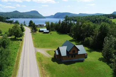 Image de Maison près plage nord lac Willoughby, Kingdom Trails, Vast, Burke et Jay.