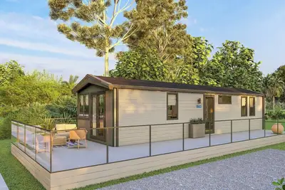 Image de Spacious, light and contemporary lodge.