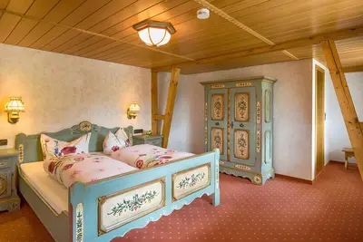 Image de Chambre 'Nr 7' avec vue sur les montagnes, terrasse partagée et Wi-Fi