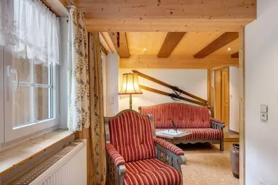 Image de Appartement \"Schwarzwaldstube\" avec vue sur les montagnes, terrasse partagée et Wi-Fi