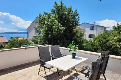 Image de Appartement de vacances Krk (Stadt) pour 1 - 4 personnes avec 2 chambres à coucher - Appartement de