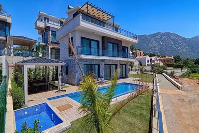 Image de Kalkan Da DENİZ Manzarali ÖZEL Havuzlu LÜKS VİLLA