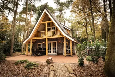 Image de Luxury dune villa with wellness at the edge of the forest