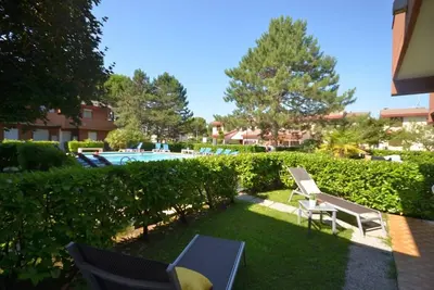 Image de Appartement relaxant avec piscine