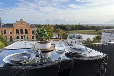 Image de Oasis Appart - Living on the Elbe Valley - Balcony - Netflix - Underground parking