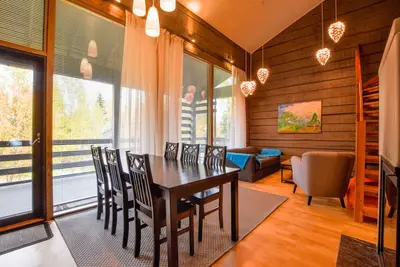 Image de Cozy Cabin with Hot Tub and Private Sauna Close to the Tahko Ski Slopes