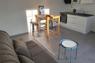 Image de Maison Bleue plage et commerces à pied