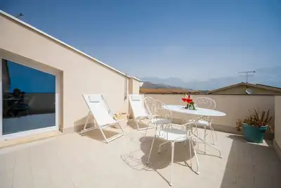 Appartement 'Boutique - Sea Family' avec vue sur la mer, Wi-Fi et climatisation