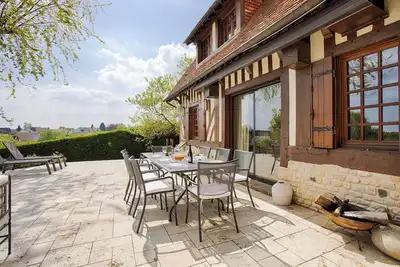 Image de Magnifique maison à Deauville pour 10 personnes, salle de cinéma, grand jardin