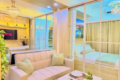 Image de Goldleaf Suite, Modern 1br Condo in Makati’s Prime Spot w/ City Views