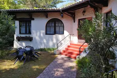 Image de Arcachon - Bassin - Le Moulleau - Belle Villa Familliale Style Basco-Landaise