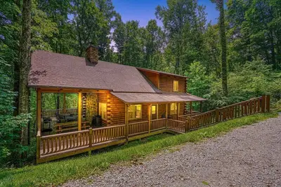 Image de Cabine-Salle de bain privée-Tall Timbers Lodge