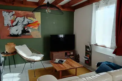 Image de Maison dans résidence de vacances 4 personnes piscine, tennis, pétanque, baskets