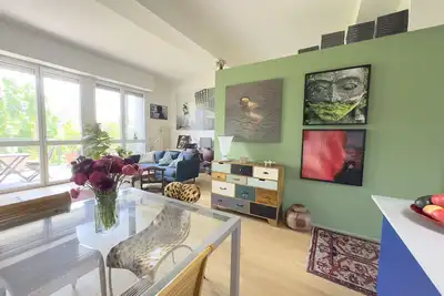 Image de Navigli, Art et Design, Loft avec Photos d’Auteur, terrasse Parking, proche métro